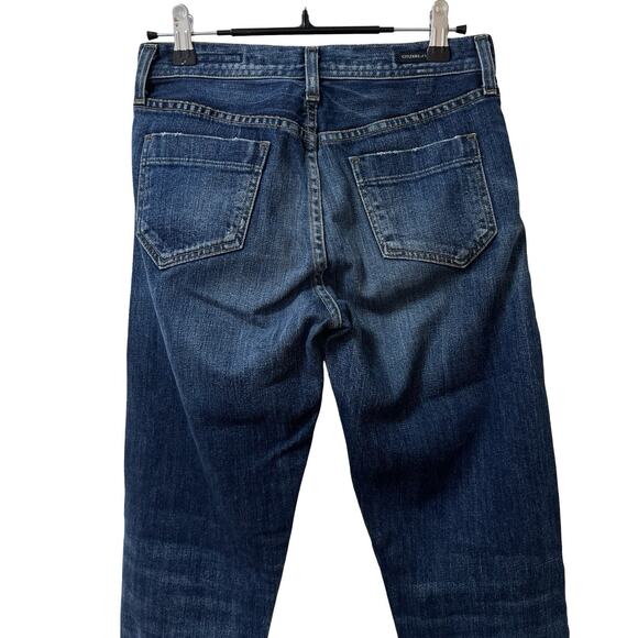 Citizens of Humanity Mandy High Waist Retro Slim Jeans Size 24 Blue Rolled Cuffs - Picture 4 of 10